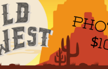 wild west photoshoot at dogtopia lafayette