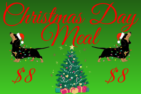 christmas day meal at dogtopia lafayette