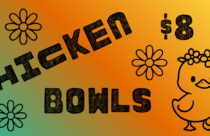 spring chicken bowls at dogtopia lafayette spring break march