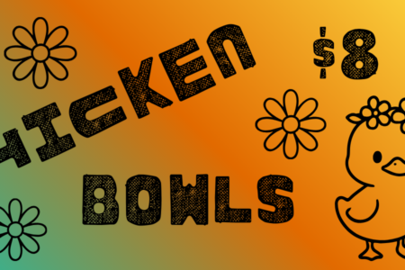 spring chicken bowls at dogtopia lafayette spring break march