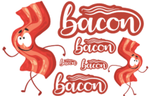 bacon lunch time treat at dogtopia lafayette march