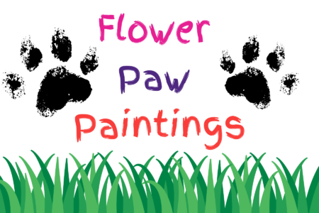 flower paw paintings at dogtopia lafayette