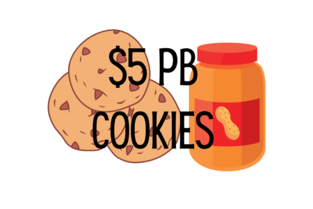 $5 PB cookies - Utica