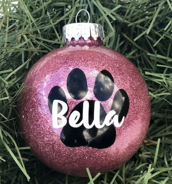 Paw Print Ornament Orlando Winter Park