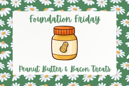 Foundation Friday, Peanut Butter and Bacon Treats