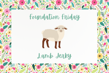 Foundation Friday, Lamb Jerky Treats, Dogtopia Foundation