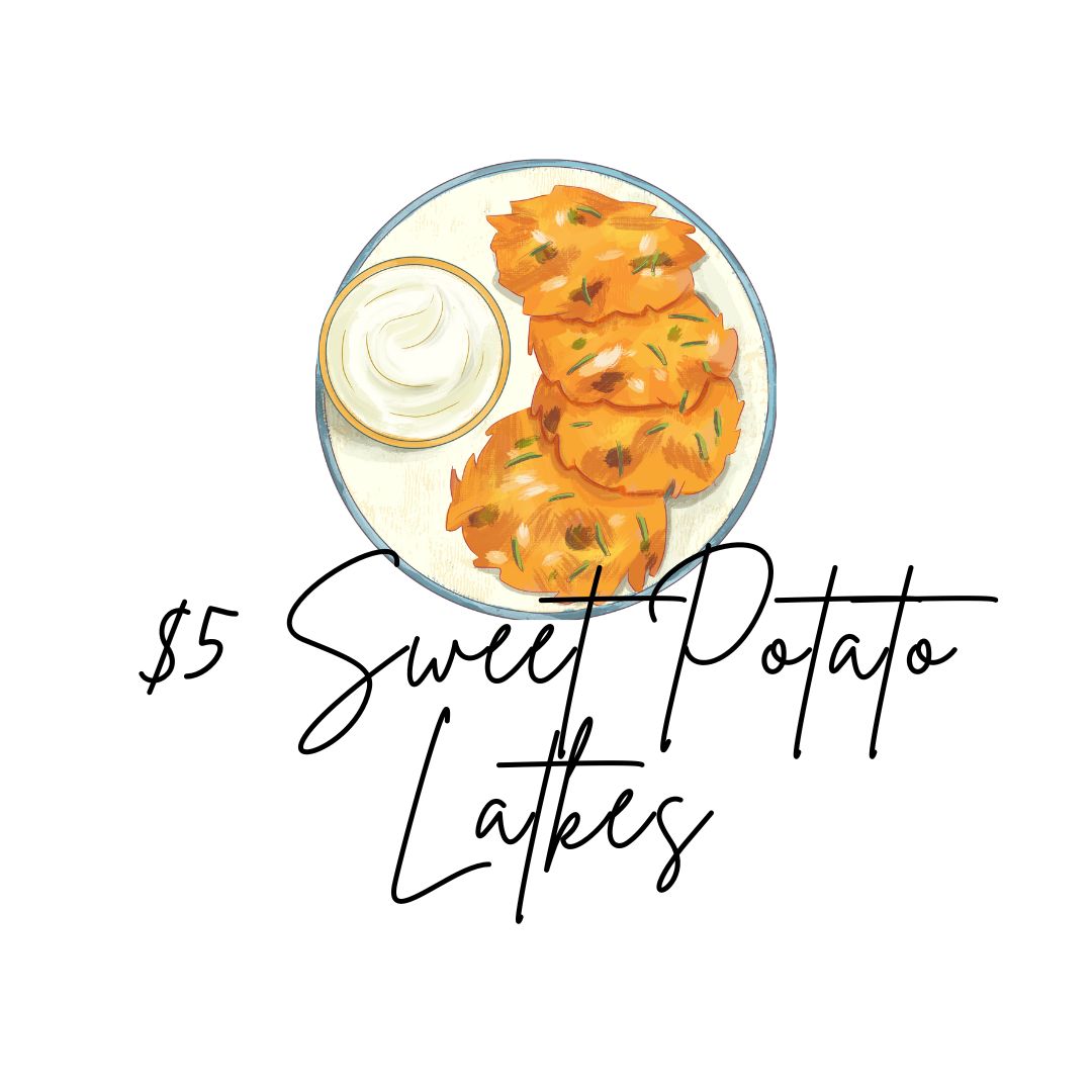 5 Sweet Potato Latkes Montgomery