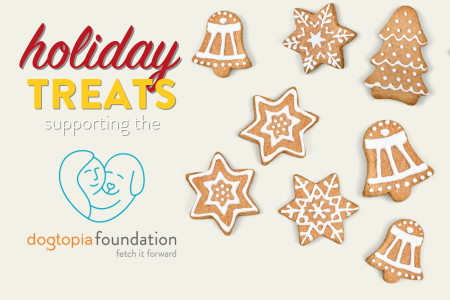 Dogtopia of Towson offers pups fresh baked Christmas cookies supporting the Dogtopia Foundation