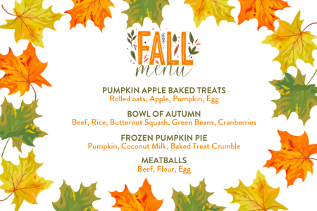 Fall Menu - Orlando - Longwood