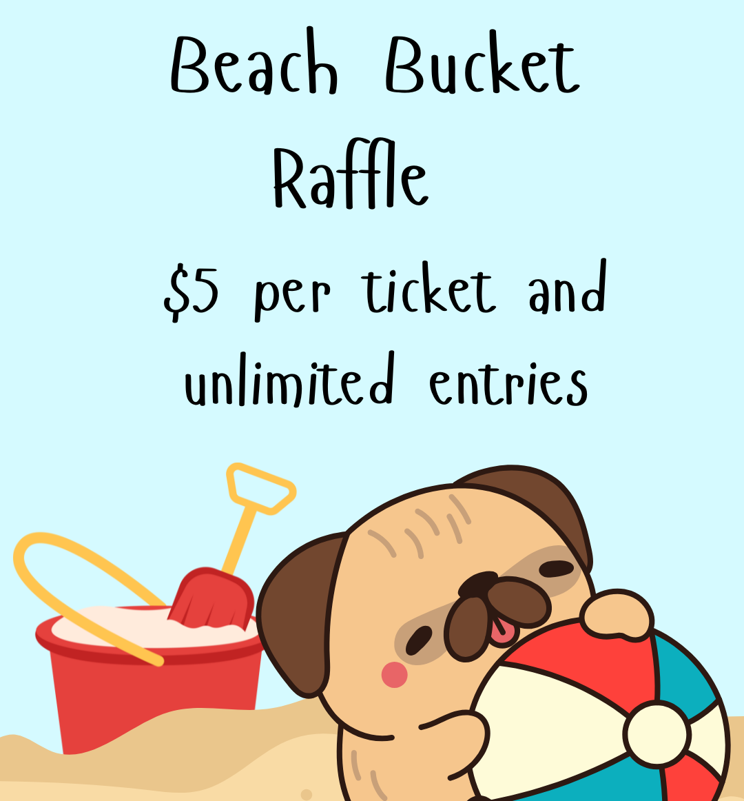 Seaside Raffle Beach Bucket Raffle - Fort Myers