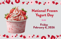 National Frozen Yogurt Day!