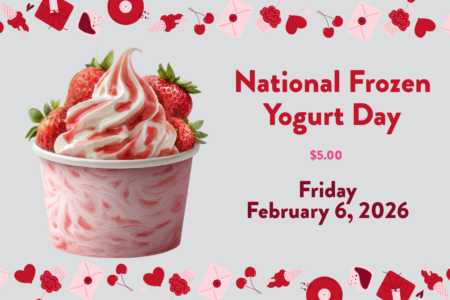 National Frozen Yogurt Day!