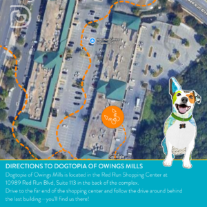 Dogtopia Owings Mills Map