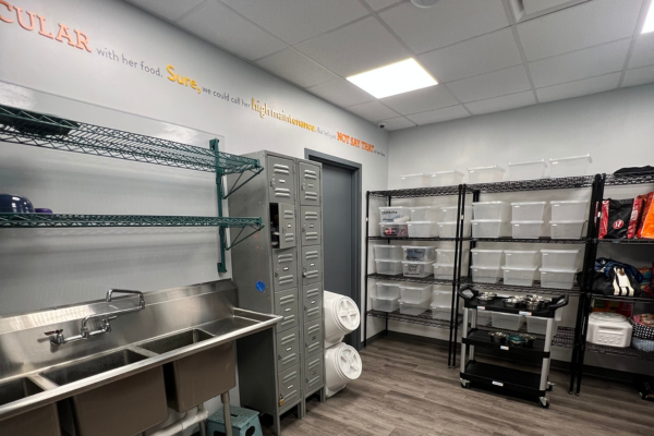 Kitchen at Dogtopia of Houston - Waugh Drive
